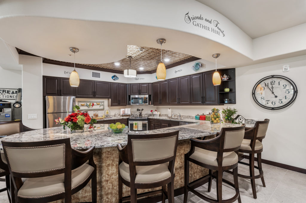 The kitchen at Somerset Lodge
