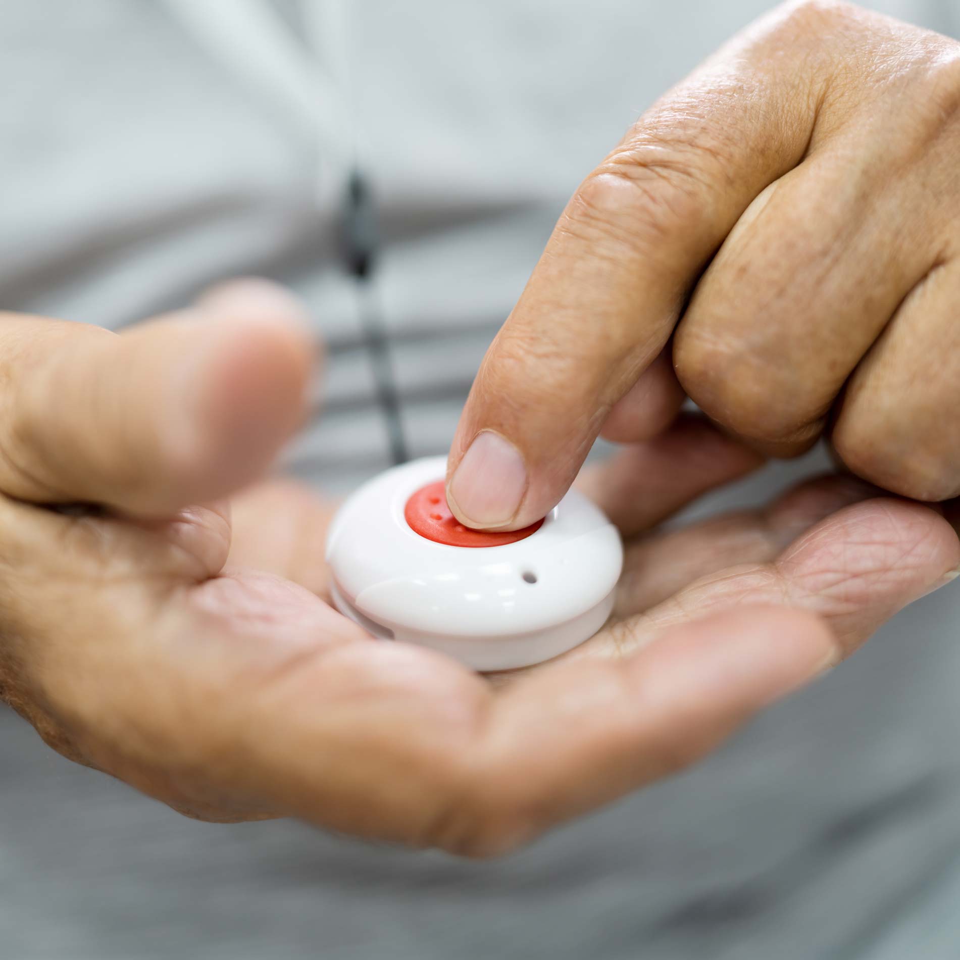 An emergency call button available to Somerset Lodge residents