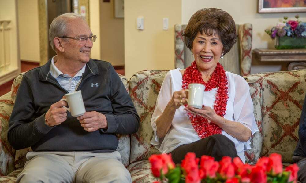 Residents enjoying life at Somerset Lodge